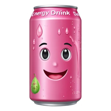 energy drink guava sticker
