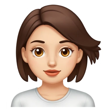 Una chica, haciéndose su rutina facial sticker