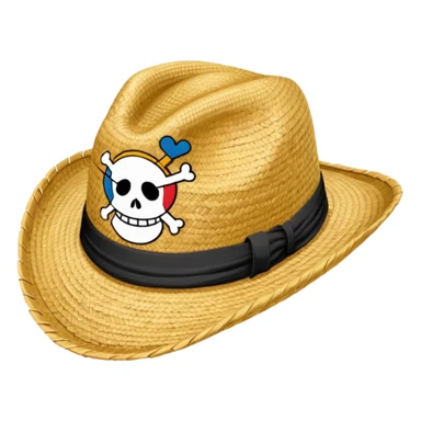Le drapeau des chapeaux de paille one piece sticker