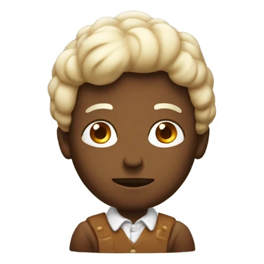 Homme qui pense a un choux sticker