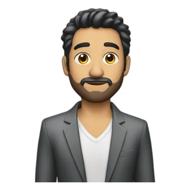 alex hormozi wearing a blazer sticker