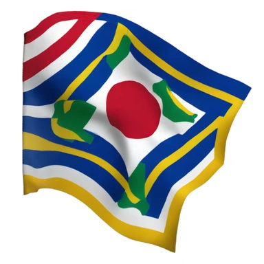 Flag of the Brazilian state Pará sticker