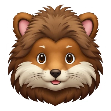 animal, half body sticker