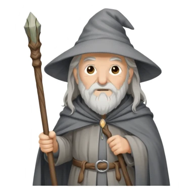 Gandalf the grey sticker