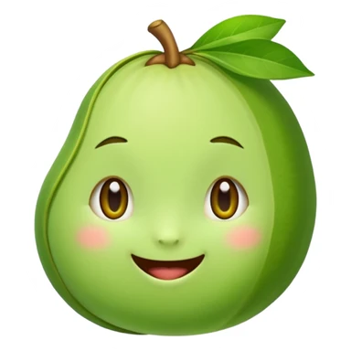 create a cute pistachio in kawai style smiling sticker