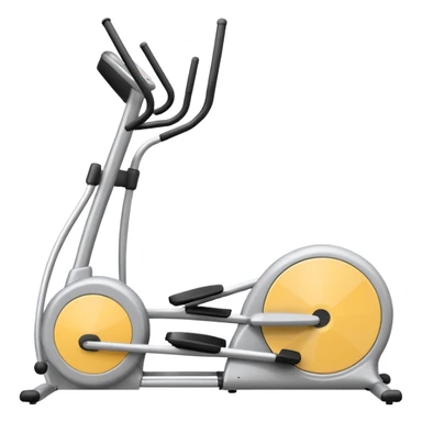 Cute Elliptical machiem sticker