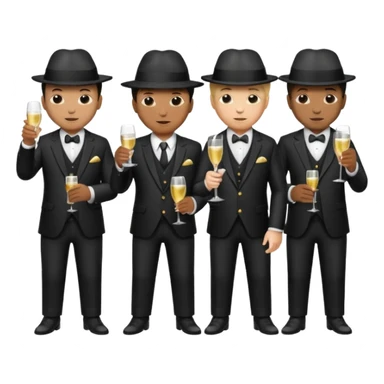 team of gangsters sticker