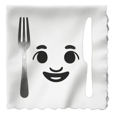 napkin sticker
