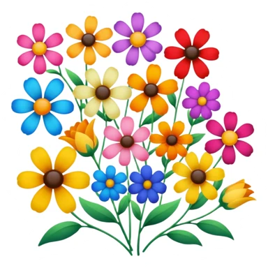 Flowers sticker