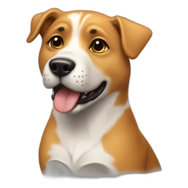 Dog buys cryptocurrency tone sticker