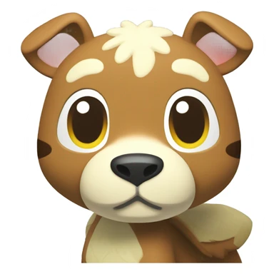 animal crossing new horizons logo sticker