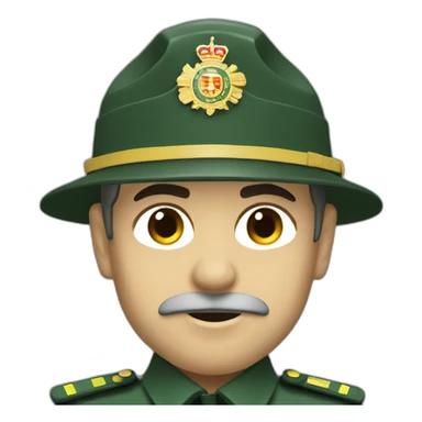 Guardia civil sticker