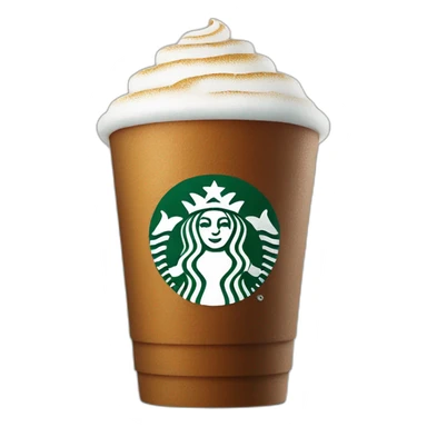 Starbucks cold foam sticker