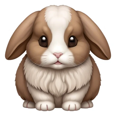 Holland lop bunny sticker