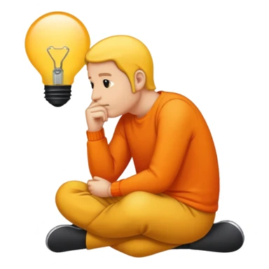 a slow thinker sticker sticker