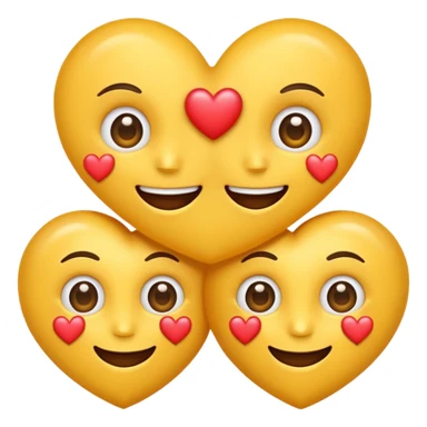 Emoji in love sticker