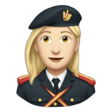 Marine Lepen sticker