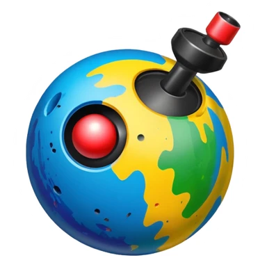 paintball bullett sticker