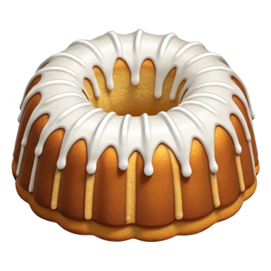 bundt cake with frosting  sticker