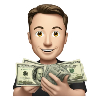 Elon musk buying TikTok  sticker