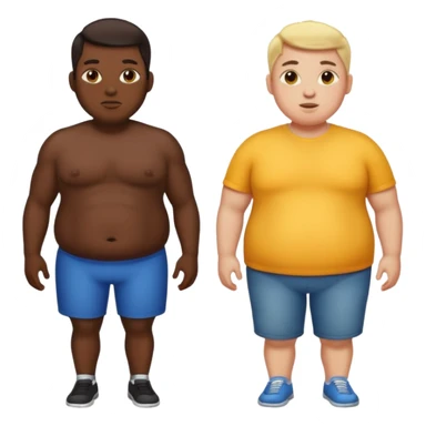 SUPER STATICY AND SUPER FUZZY IMAGE OF A SUPER BIG AND SUPER SMALL SUPER FAT AND SUPER SKINNY sticker