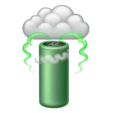 smoke coming out of a blunt sticker