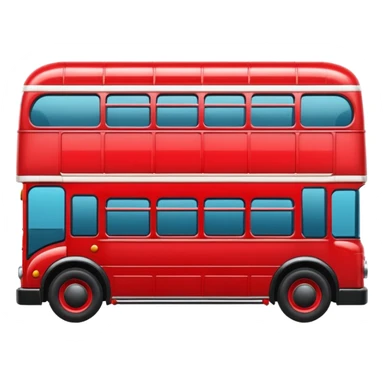 red bus sticker