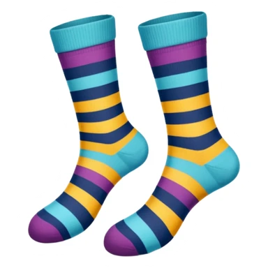 hipster socks sticker