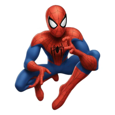 Spider man qui bois sticker