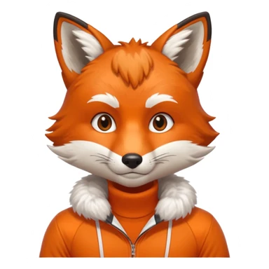 athlete fox sticker