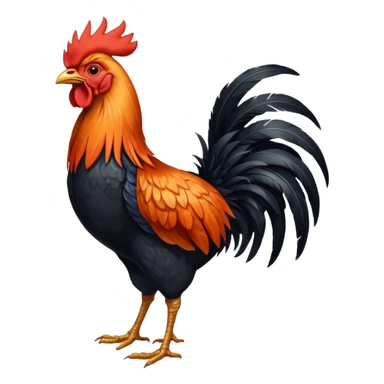 Rooster sticker
