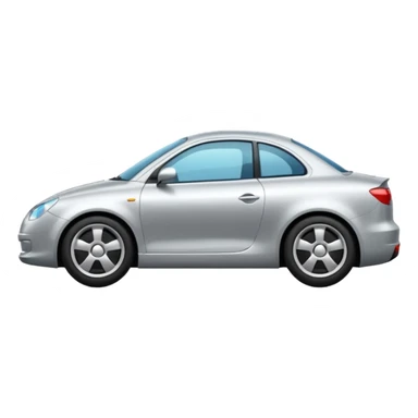 CARRO DE PERFIL sticker