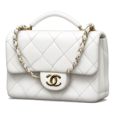chanel bag white sticker