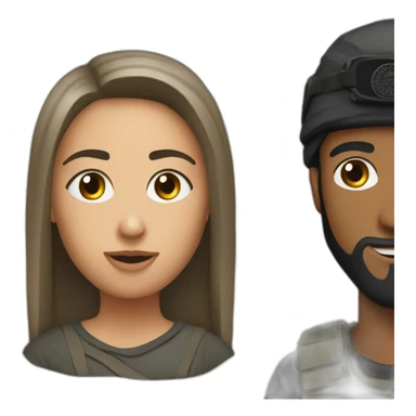 isis and matt sticker