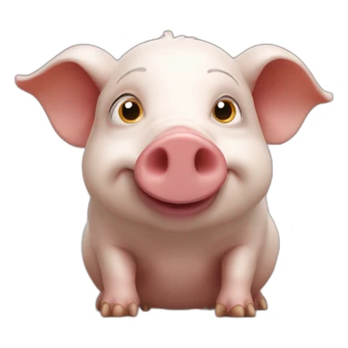 Cochon d'Inde qui fait dodo sticker