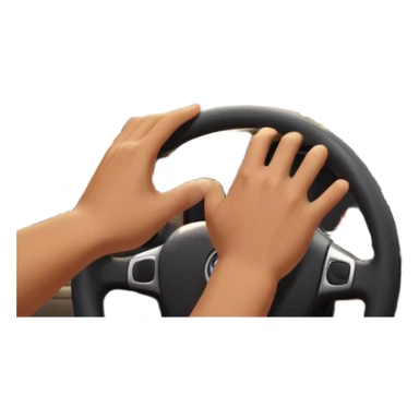 A person stands outside of to a car parked on the side of a long, open road. The sky ahead is clear and glowing, full of possibilities. One hand is on the steering wheel, the other points forward. The rearview mirror reflects storm clouds, but the windshield shows sunlit mountains ahead.  sticker