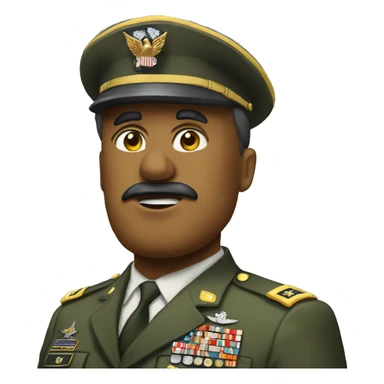 general of army usa angry sticker