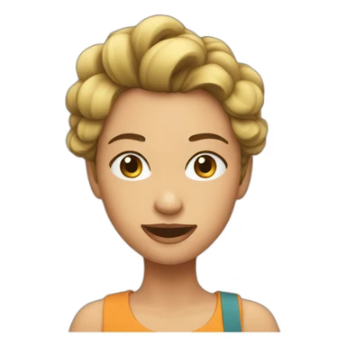 Kiki tout dur sticker