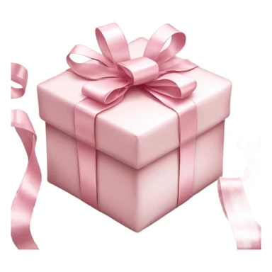 Light pink Christmas gifts under a white Christmas tree  sticker