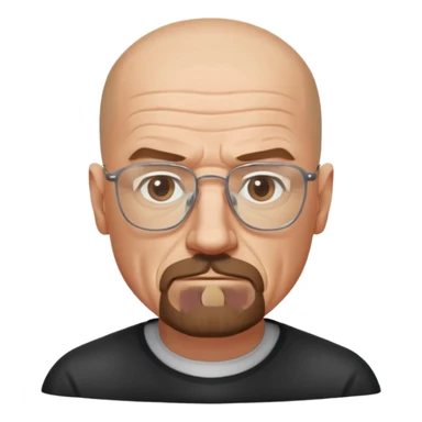 walter white from the breaking bad sticker