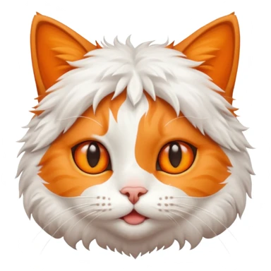 A cute cat saying hello in a cute and funny way sticker