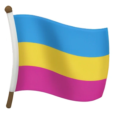 Pansexual flag sticker