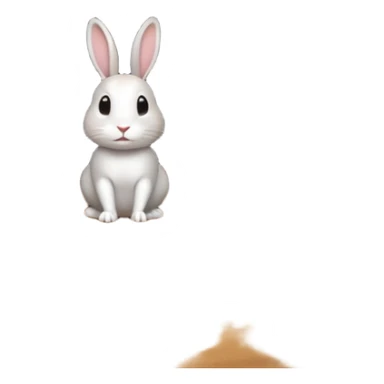 Rabbit burrow  sticker