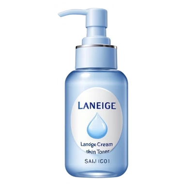 laneige cream skin toner sticker