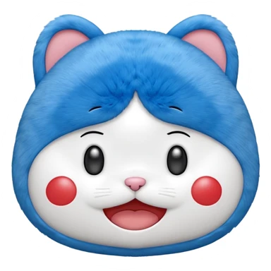 Make some emoji which looks like a pretty doraemon sticker