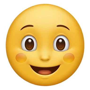 Yellow emoji trying to hold in laughter sticker