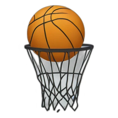 ballon de basket qui pleure sticker