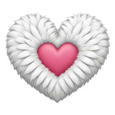 Adidas fur heart sticker