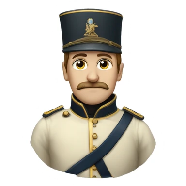 fanny French soldier in the Crimean War sticker