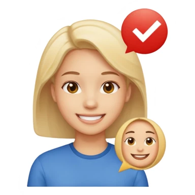 Verificación de tiktok con el chec sticker